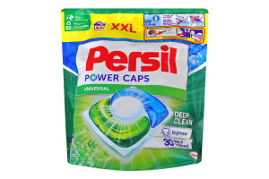 Засіб миючий для прання білих та світлих речей у капсулах Universal Power Caps Deep Clean Persil 44х14г