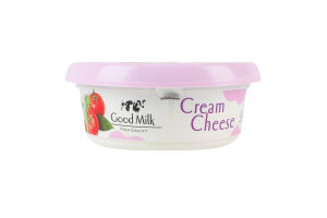 Сыр 20% мягкий безлактозный Крем-сыр Good Milk п/у 135г
