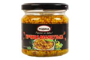 Гірчиця харчова Французька Родина с/б 190г