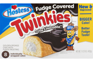 Hostess Twinkies "The Chocodile" Fudge Covered - 8 CT
