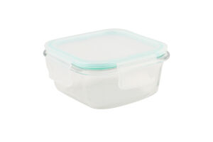 Контейнер д/зберігання 370мл скло з кришкою