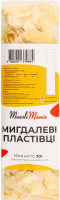 Пластівці мигдалеві 30г стік Muesli Mania