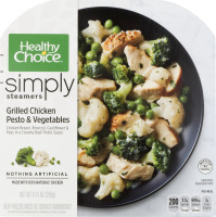 Healthy Choice Simply Steamers Grilled Chicken Pesto & Vegetables