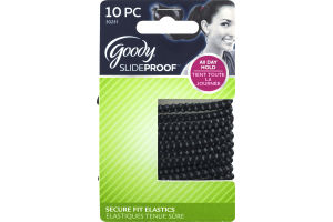 Goody SlideProof Secure Fit Elastics - 10 CT