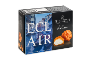 Тістечко заварне Ecl-air Biscotti к/у 0.15кг