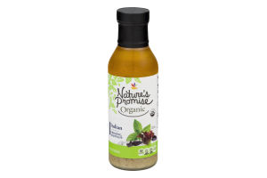 Nature's Promise Organic Dressing, Marinade Italian
