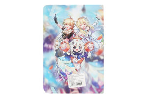 Блокнот в клетку на резинке A5 №KYYW4971464858 Аниме Greenwich Products Co. Limited 1шт