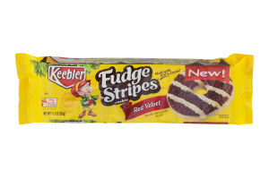 Keebler Fudge Stripes Cookies Red Velvet