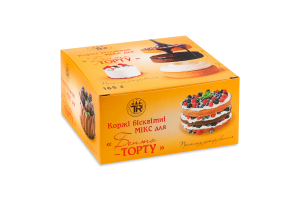 Коржі д/бенто-торту бісквітні мікс 165г Трюфф Роял