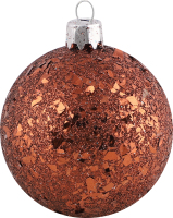 Прикраса ялинкова Куля Луска пластик 60мм 1596