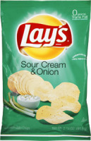 Lay's Sour Cream & Onion Flavored Potato Chips