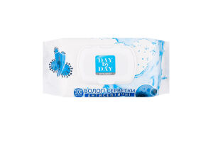 Серветки вологі Антисептичні Hygiene Day by Day 100шт