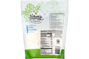 Nature's Promise Organic Flake Coconut Unsweetened