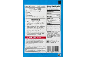 McCormick Good Morning Slow Cooker Breakfast Seasoning Mix Apple Cinnamon French Toast