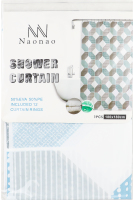 Шторка до ванної кімнати 180*180см 952545