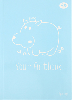 Блокнот Artbook Spoony Hippo A5 64аркуші Profiplan