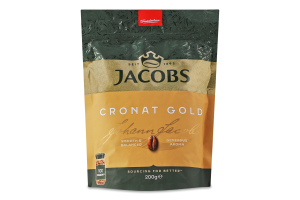 Кава розчинна сублімована Cronat Gold Jacobs д/п 200г