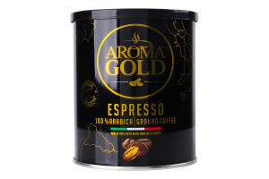 Кава мелена Aroma Gold Espresso з/б В*