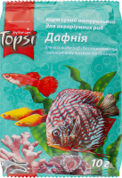 Корм сухий натуральний для акваріумних риб Дафнія Topsi м/у 10г