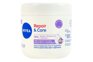 Крем универсальный для сухой и чувствительной кожи Восстановление и уход Nivea 400мл