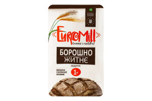 Мука ржаная обдирная EuroMill м/у 1кг