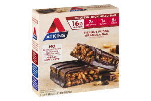 Atkins Peanut Fudge Granola Bar - 5 CT