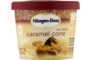 Haagen-Dazs Ice Cream Caramel Cones