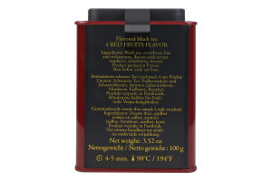 Чай чорний Dammann Freres The 4 Fruits Rouges з/б