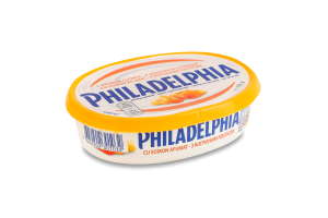 Сир 34% м'який з копченим лососем пастеризований Philadelphia п/у 175г