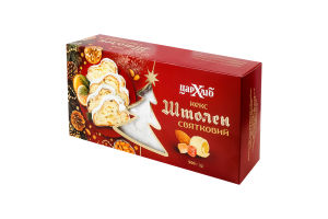 Кекс Штолен святковий Цар хліб к/у 500г