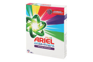 Средство моющее синтетическое порошкообразное Яркие цвета Аква-Пудра Ariel 300г