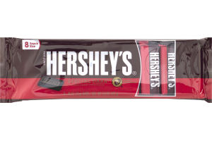HERSHEY'S SPECIAL DARK Mildly Sweet Chocolate Snack Size Bars, 3.6-Ounce Bars