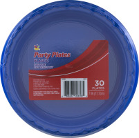Ahold Party Plates Plastic Dessert Plate - 30 CT