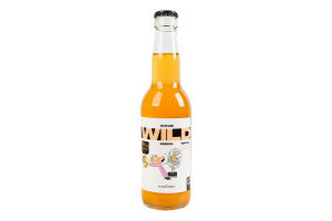 Напій газований ферментований непастеризований Крем-сода Комбуча Wild Kombucha с/пл 0.33л