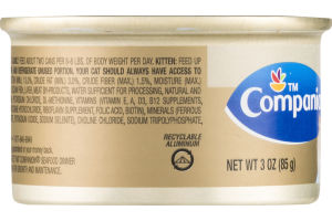 Companion Gourmet Food for Cats Seafood Dinner 3 OZ