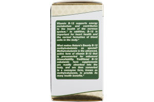 Nature's Bounty Quick Dissolve B-12 Methylcobalamin 1000 mcg Natural Cherry Flavor - 60 CT