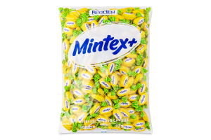 Карамель льодяникова зі смаком лимона та ментолу Lemon Mintex+ м/у 1кг