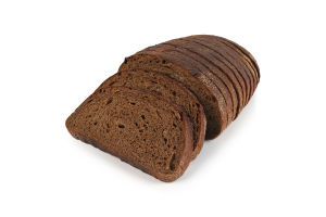 Хліб половинка в нарізці житній подовий Фірмовий Надзбруччя хліб м/у 450г