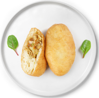 Пирожки печеные из дрожжевого теста с капустой