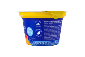 Йогурт 3.5% з наповнювачем Манго-грейпфрут По-грецьки Danone ст 150г