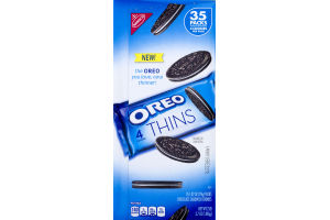Oreo Thins Chocolate Sandwich Cookies - 35 CT