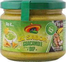 Соус гуакамоле пастеризований Dip El Sabor с/б 300г