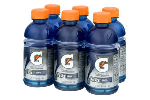 Gatorade Fierce Thirst Quencher Grape - 6 PK