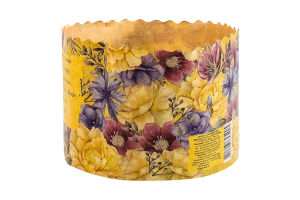 Форма для выпекания для изделий из теста бумажная 110x85мм Патриотическая ТОВ РКСП 1шт