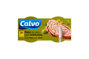Паштет з оливками Calvo к/у 2х75г