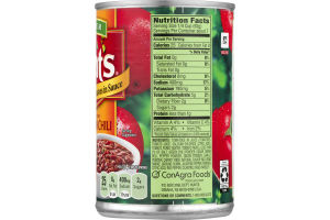 Hunt's Diced Tomatoes in Sauce Green Chile Spices for Medium Chili