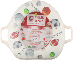 Сидіння для унітазу дитяче м'яке №712 Celik Ayna 1шт