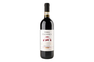Вино 0.75л 13% червоне сухе виноградне DOCG К'янті Terra Italianica пл