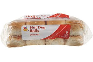 Ahold Rolls Hot Dog - 8 CT
