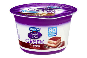 Dannon Light & Fit Greek Nonfat Yogurt Tiramisu